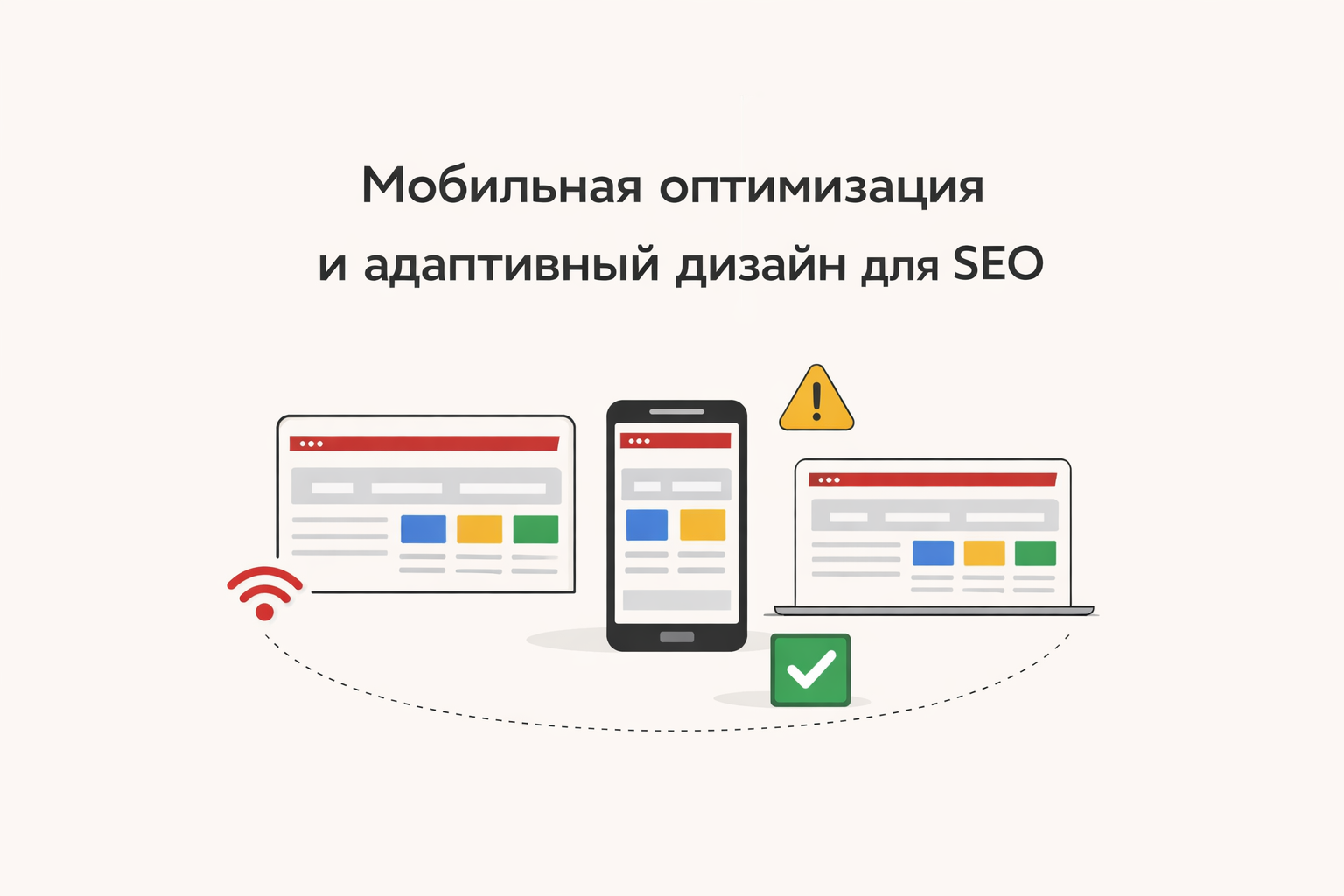 Мобильная оптимизация и адаптивный дизайн для SEO