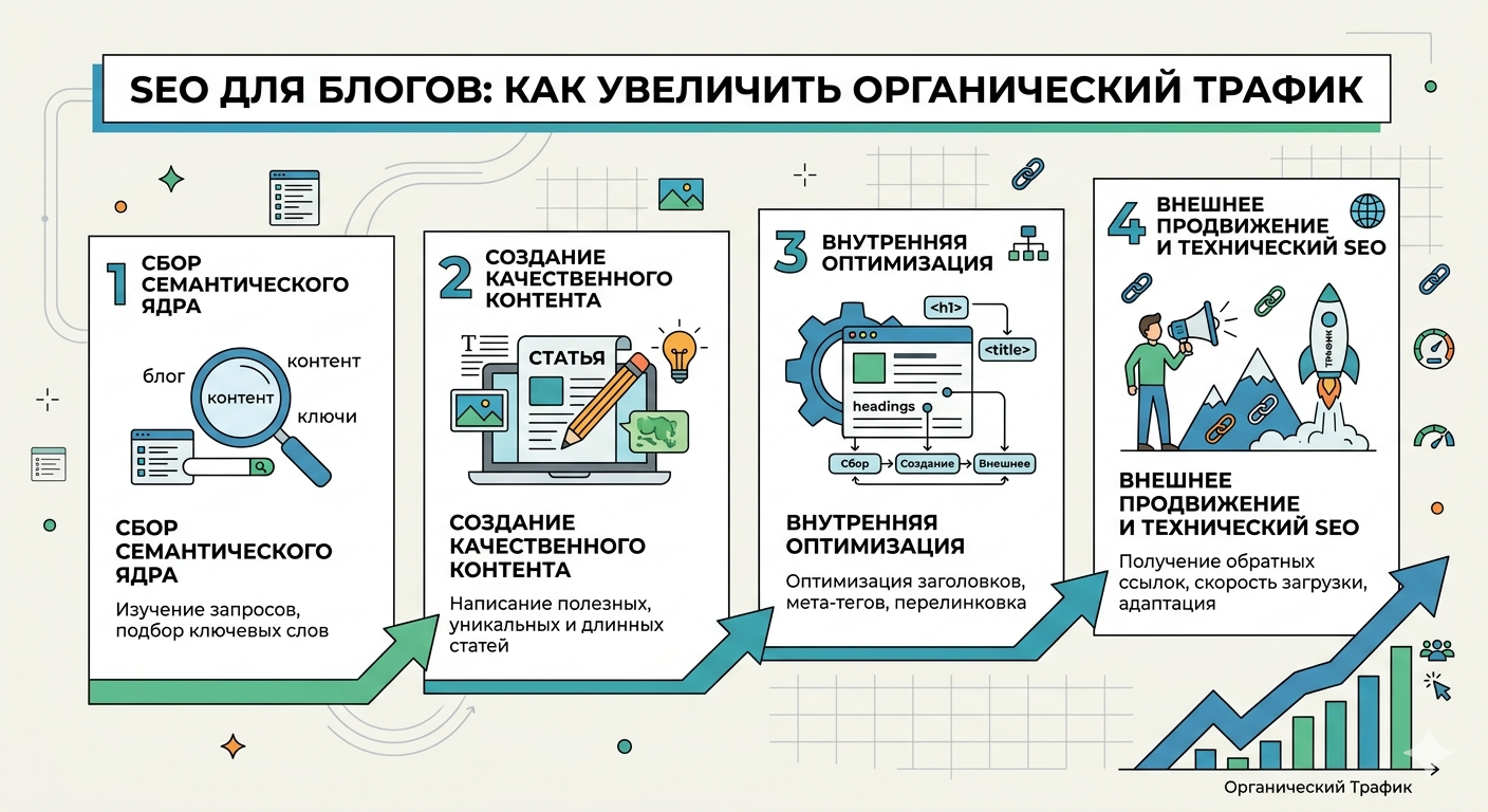 SEO для блогов: как увеличить органический трафик