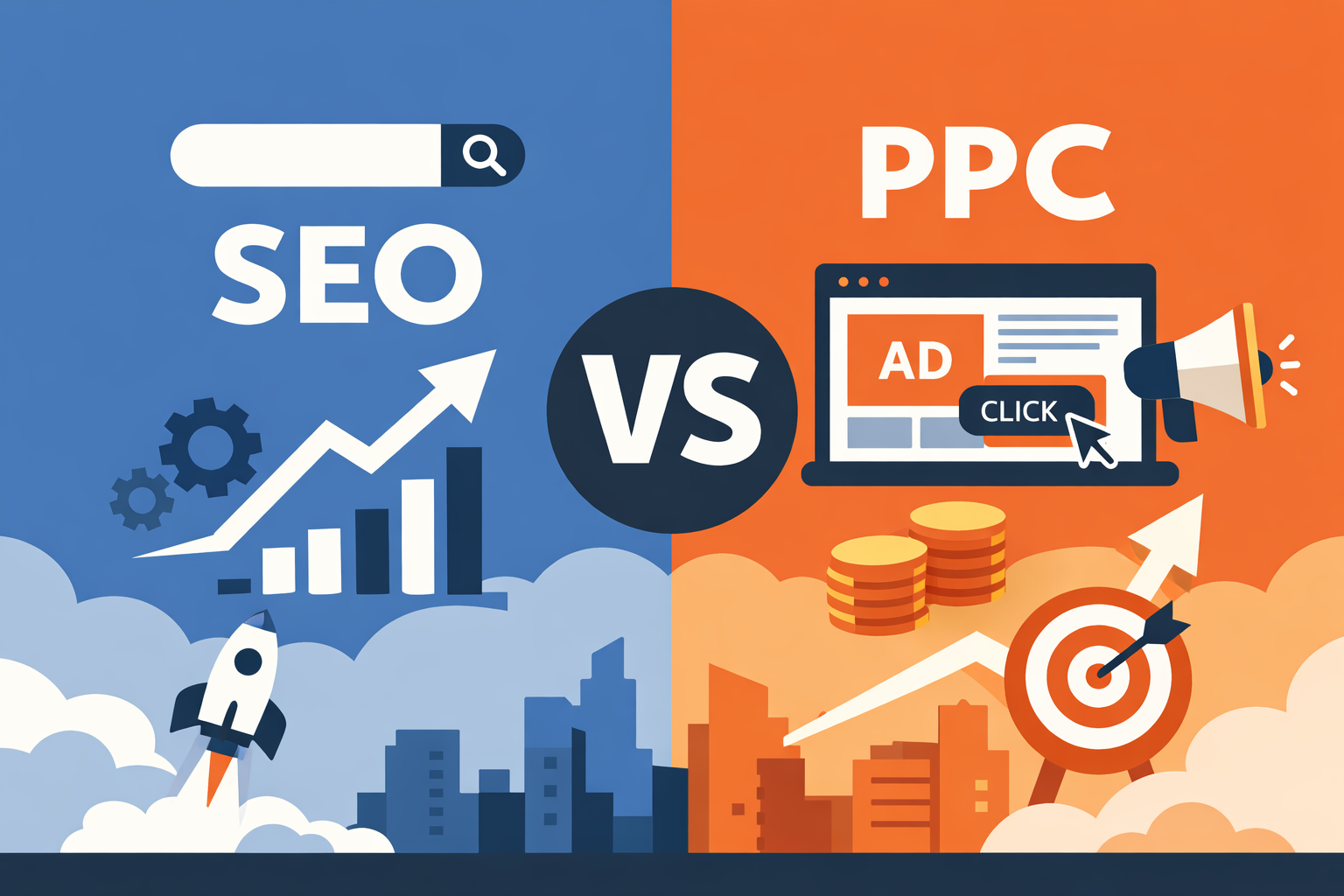 SEO против контекстной рекламы — что эффективнее для бизнеса